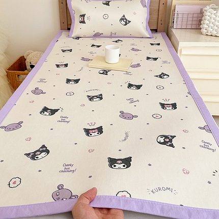 嗨生活 2025新款 正版授权三丽鸥儿童凉席 幼儿园凉席 冰丝席 可爱库洛米