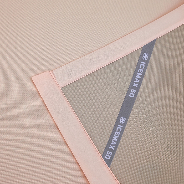 91家纺网 家纺一手货源 找家纺 全季家居 2025新款全季家居5A抗菌min系列凉感冰丝席 床席-淡粉