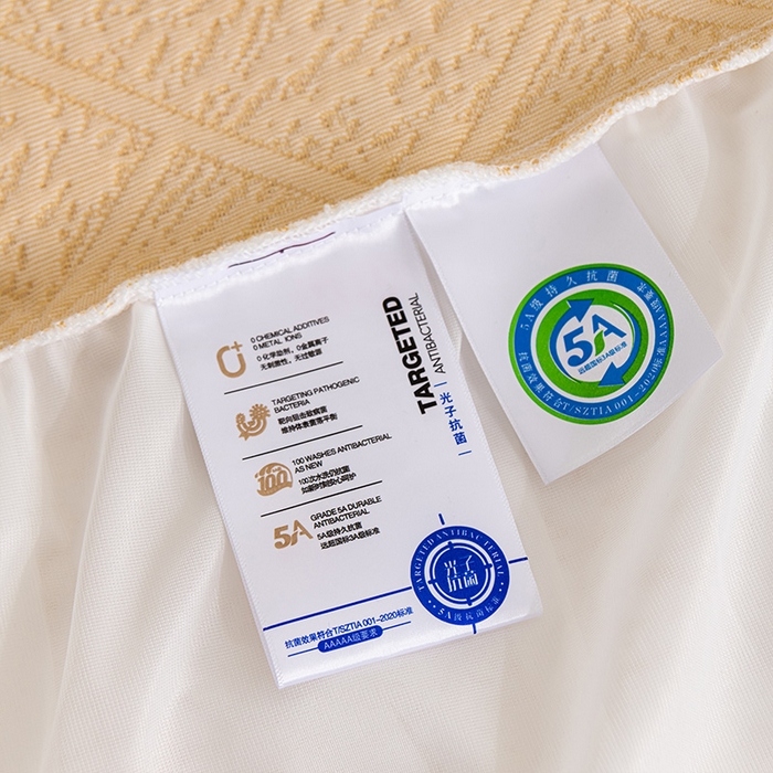 91家纺网 家纺一手货源 找家纺 叠派家纺 2025新款5A抗菌雅致床裙款三件套 雅致床裙款-冰咖