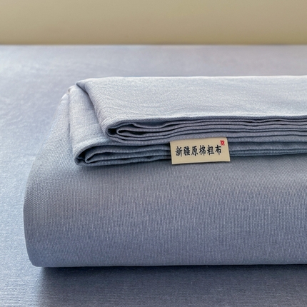 91家纺网 家纺一手货源 找家纺 （总）（提供买家秀 爆款花型 不断货）2025新款全棉纯色老粗布单床单