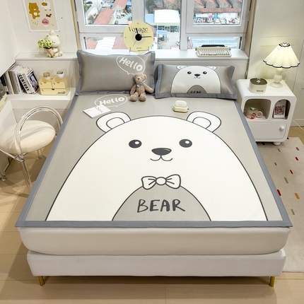 91家纺网 家纺一手货源 找家纺 （总）斯尔顿 2025新款炭光冰丝凉席