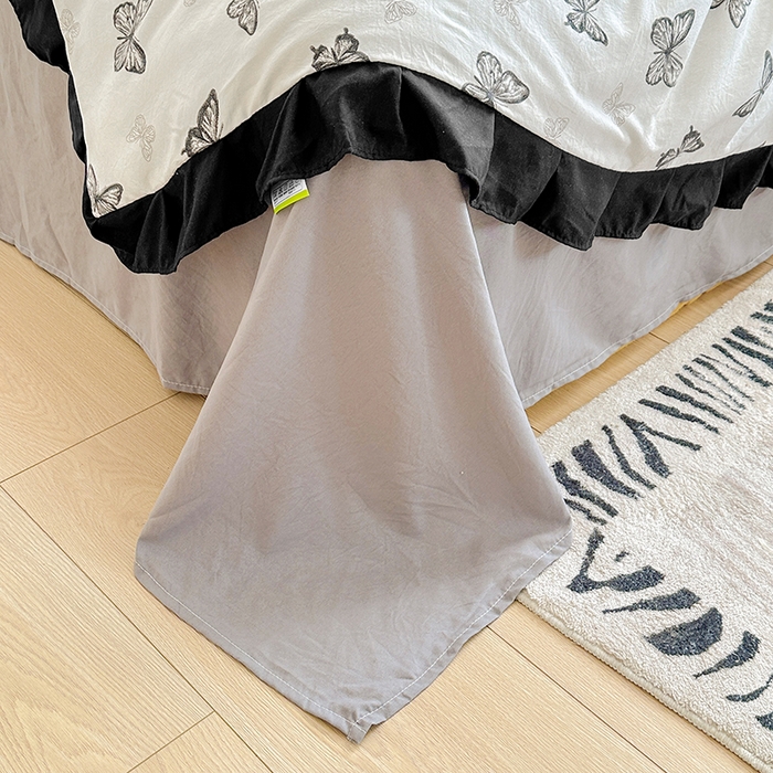 91家纺网 家纺一手货源 找家纺 佳一家纺 2025新款亲肤水洗棉夏被 蝶舞