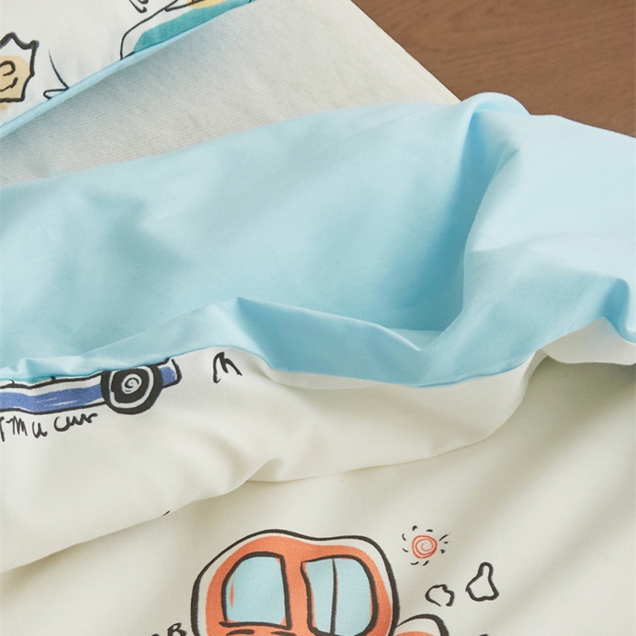 91家纺网 家纺一手货源 找家纺 （总）艾佳宝贝 2025新款A类儿童全棉多功能单被套可拆式夏被四季被子