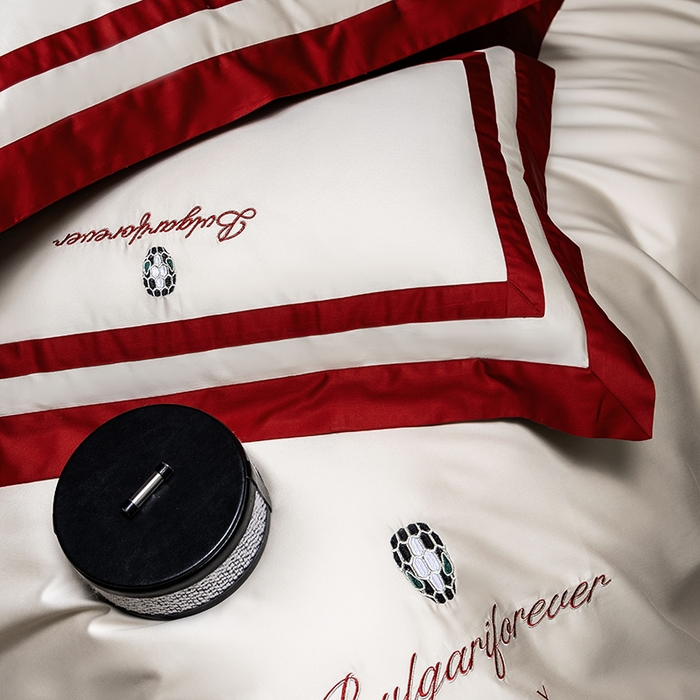 91家纺网 家纺一手货源 找家纺 （总）瑞雪家居 2025新款全棉50S双股长绒棉四件套-宝莱