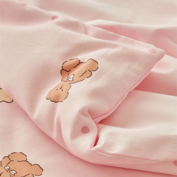 91家纺网 家纺一手货源 找家纺 艾佳宝贝 2025新款A类儿童全棉多功能单被套可拆式夏被 甜甜小公主