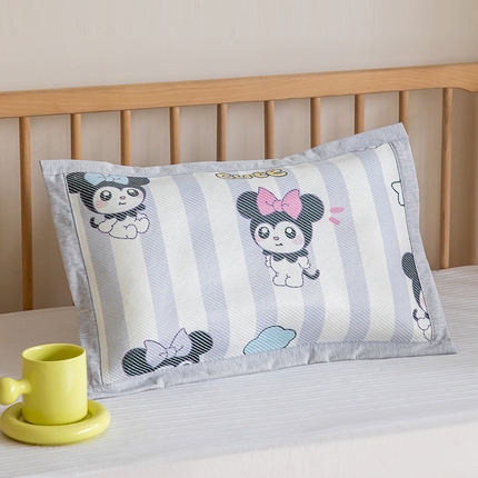 嗨生活 2025新款A类儿童冰藤枕套 幼儿园枕套 儿童枕套 库洛女孩