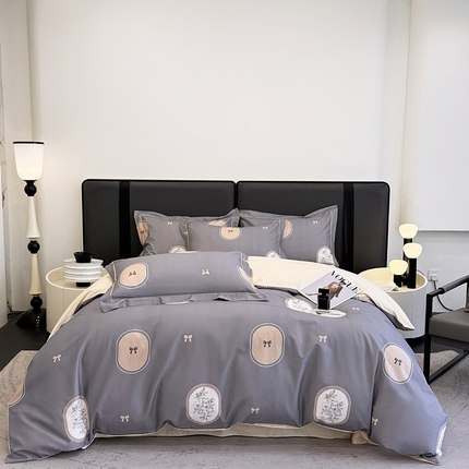 91家纺网 家纺一手货源 找家纺 （总）乐蔻家纺 2025新款全棉13376数码印花四件套