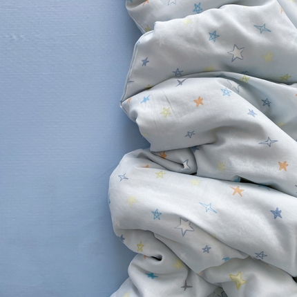 91家纺网 家纺一手货源 找家纺 （总）仟网汇 2025新款有氧全棉双层纱四件套