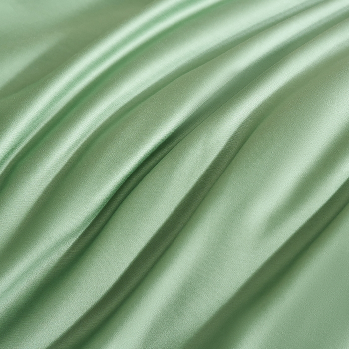 91家纺网 家纺一手货源 找家纺 闲鱼家纺 2025春夏新款小黑标60全棉纯棉四件套系列场景2 单被套被套单件 翠微绿