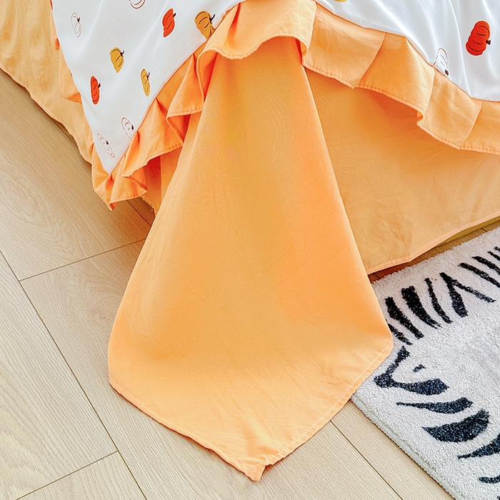 91家纺网 家纺一手货源 找家纺 佳一家纺 2025新款亲肤水洗棉夏被 小南瓜