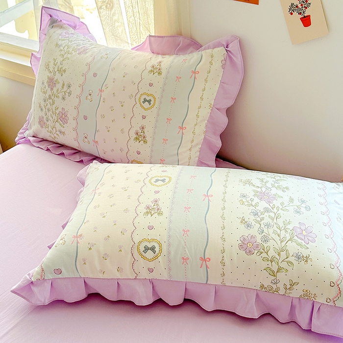 91家纺网 家纺一手货源 找家纺 佳一家纺 2025新款亲肤水洗棉夏被 遇见春天