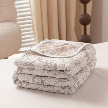 91家纺网 家纺一手货源 找家纺 （总）乐家毛巾被（工厂自产自销） 2025春夏新款亲肤舒适六层纱布被