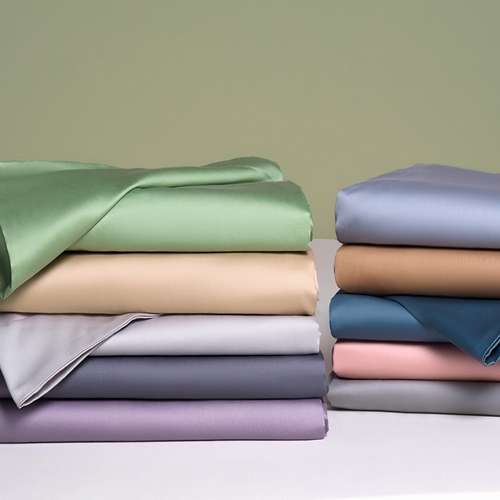 91家纺网 家纺一手货源 找家纺 （总）闲鱼家纺 2025春夏新款小黑标60全棉纯棉四件套系列场景2 单被套被套单件