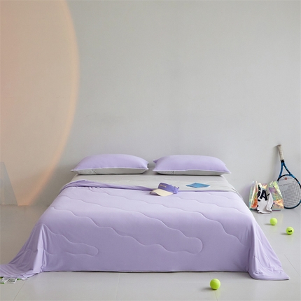 91家纺网 家纺一手货源 找家纺 （总）头等舱  2025新款4.0版凉感A类锦氨（165克）55大豆抗菌夏被配礼盒