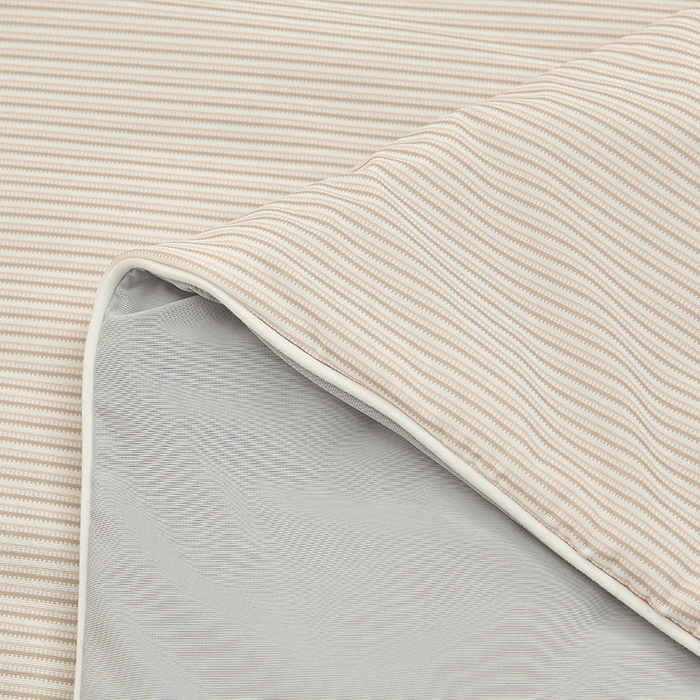 91家纺网 家纺一手货源 找家纺 金喜 2025新款A类高克重冰丝夏被云母凉感夏凉被子（10%氨纶） 云母咖