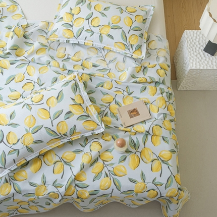 91家纺网 家纺一手货源 找家纺 （总）萌宝老粗布毛绒玩具 2025新款原棉老粗布印花床单系列细纱帆布软凉席三枚段条花边款