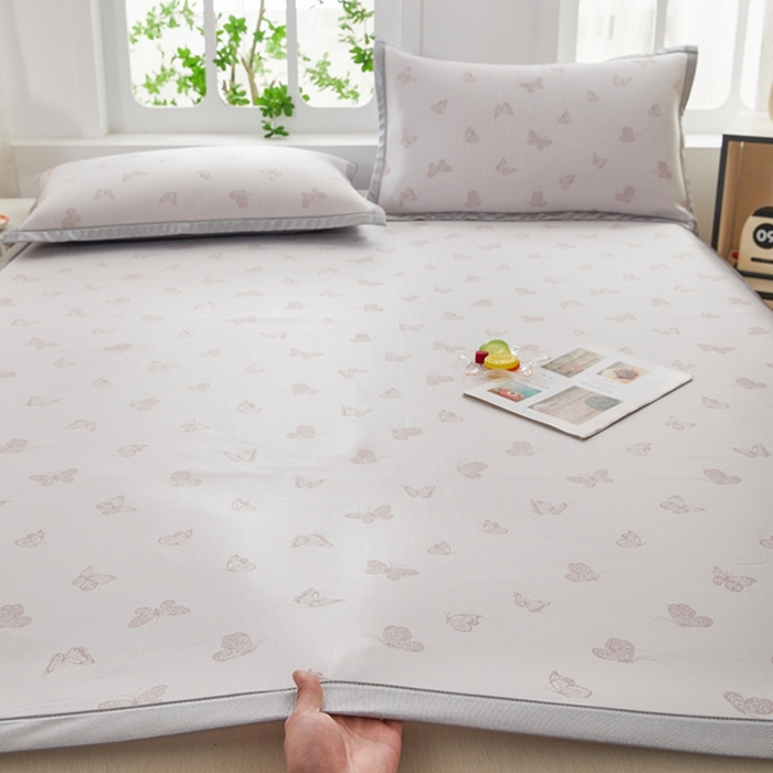 91家纺网 家纺一手货源 找家纺 （总）曲宿家纺 2025新款高分子色织提花软凉席系列