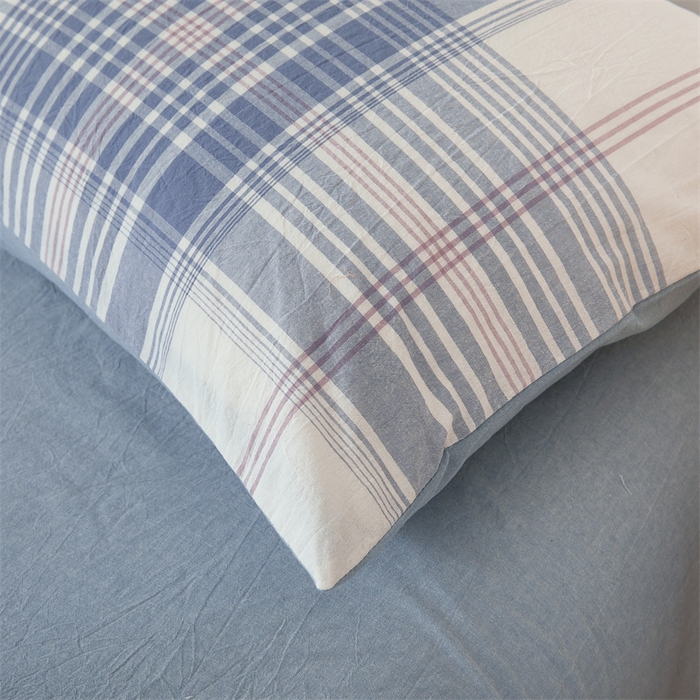 91家纺网 家纺一手货源 找家纺 （总）2025新款A类里外全棉夏凉被100%新疆棉纯棉全棉填充无印格子款空调被原棉夏被