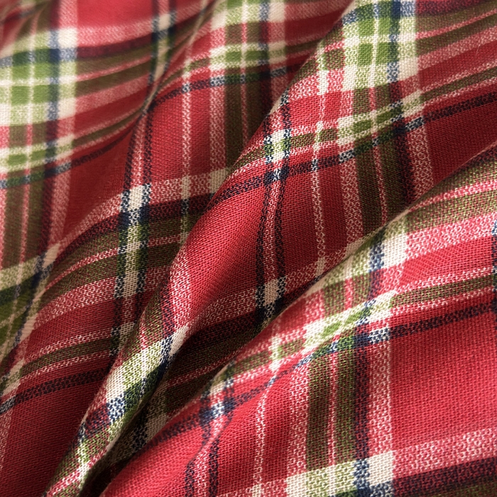 91家纺网 家纺一手货源 找家纺 蓝邻家纺 2025春夏新款全棉纯棉复古双层纱花边织带款四件套 清格