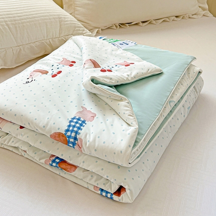 91家纺网 家纺一手货源 找家纺 （总）耀悦 2025超凉感锦氨夏凉被夏季凉感被真锦氨空调被