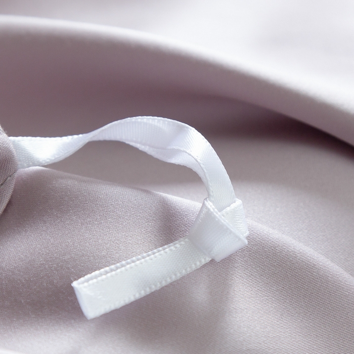 91家纺网 家纺一手货源 找家纺 云栖家居 202560支兰精天丝纯拼色四件套 紫灰银灰