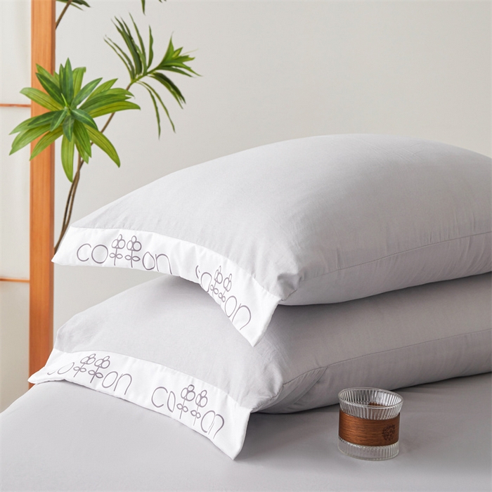 91家纺网 家纺一手货源 找家纺 西域种棉人·千百笠 2025新款A类100%新疆棉花夏凉被纯棉全棉填充毛巾绣绣花纯色双拼原棉空调被夏被 千寻星光灰