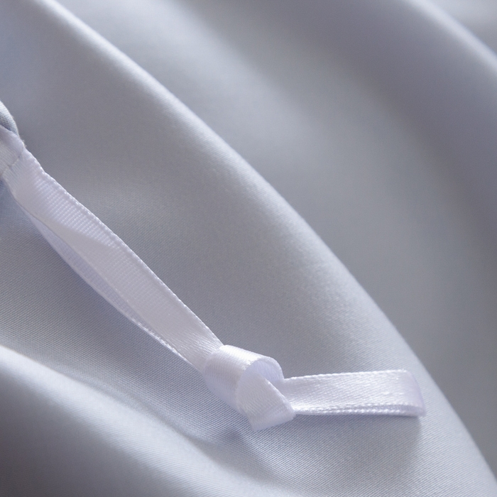 91家纺网 家纺一手货源 找家纺 云栖家居 202560支兰精天丝纯拼色四件套 海蓝银灰