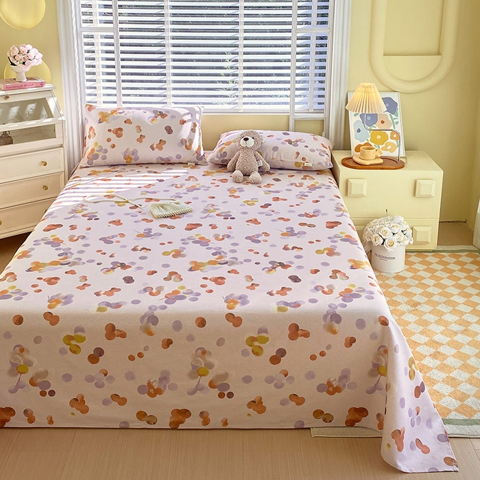 91家纺网 家纺一手货源 找家纺 爱彼家纺 2025新款锦柔老粗布席子凉席床单 露西亚