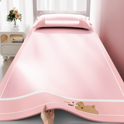 91家纺网 家纺一手货源 找家纺 （总）川悦生活 2025新款纯色凉感冰丝席-小床