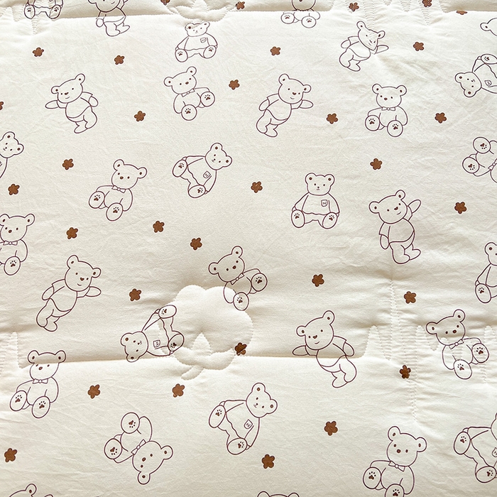 91家纺网 家纺一手货源 找家纺 西域种棉人·千百笠 2025新款A类新疆棉花夏凉被加宽包边水洗棉卡通印花吸湿透气棉花夏被空调被 凌香 云朵熊