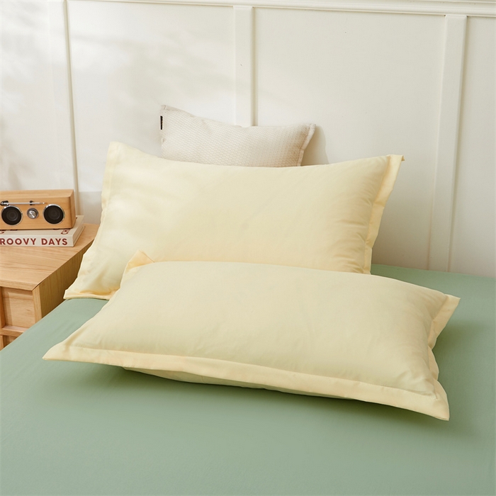 91家纺网 家纺一手货源 找家纺 西域种棉人·千百笠 2025新款A类100%新疆棉花夏凉被纯棉全棉填充毛巾绣绣花纯色双拼原棉空调被夏被 云暖-奶油黄