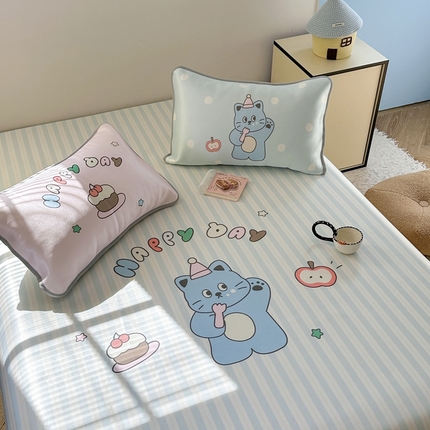 91家纺网 家纺一手货源 找家纺 （总）美乐迪家纺 2025新款碳光凉感冰丝席