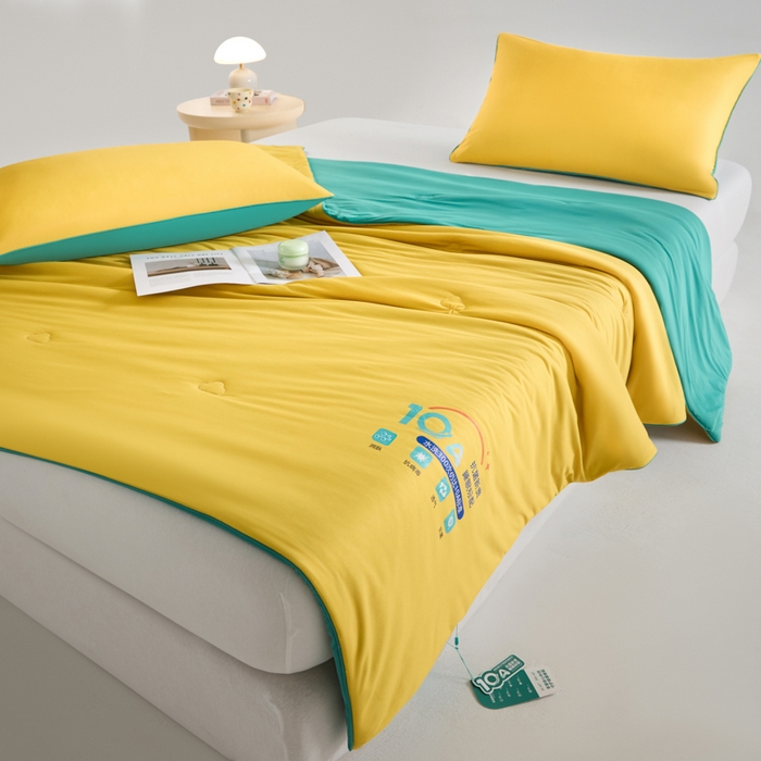 91家纺网 家纺一手货源 找家纺 （总）宝士康家纺 2025春夏新款10A抗菌凉感丝夏被夏凉被空调被