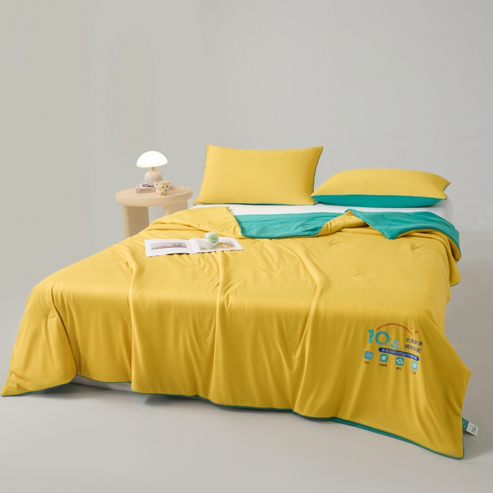 91家纺网 家纺一手货源 找家纺 （总）宝士康家纺 2025春夏新款10A抗菌凉感丝夏被夏凉被空调被