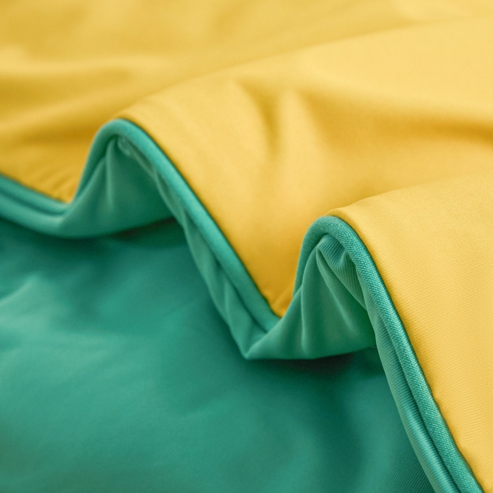 91家纺网 家纺一手货源 找家纺 宝士康家纺 2025春夏新款10A抗菌凉感丝夏被夏凉被空调被 橘黄绿野