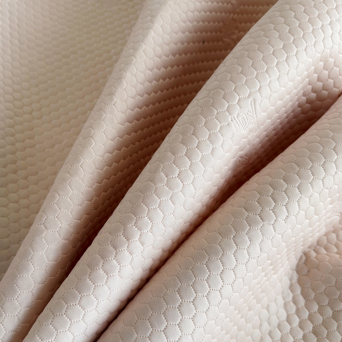 91家纺网 家纺一手货源 找家纺 柏薇 2025春夏新款5D席豆豆床笠款凉席席子 轻奢-粉