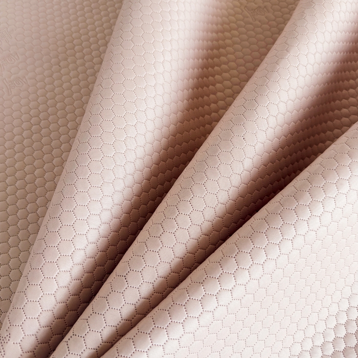 91家纺网 家纺一手货源 找家纺 柏薇 2025春夏新款5D席豆豆圆角床席款凉席席子 简约-粉