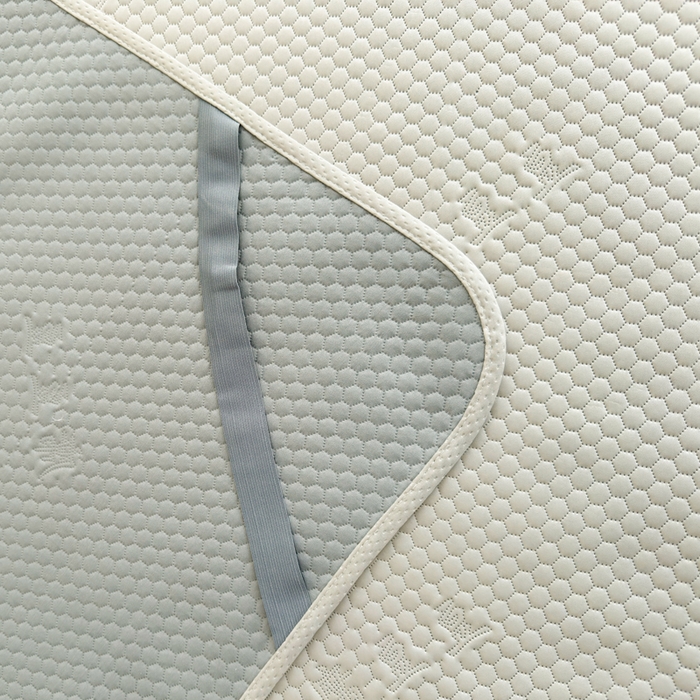 91家纺网 家纺一手货源 找家纺 柏薇 2025春夏新款5D席豆豆圆角床席款凉席席子 简约-银灰