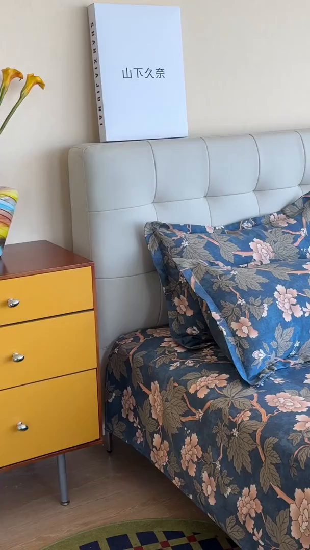 91家纺网 家纺一手货源 找家纺 麦瑞家纺 2025新款老粗布系列单品套件 国色天香