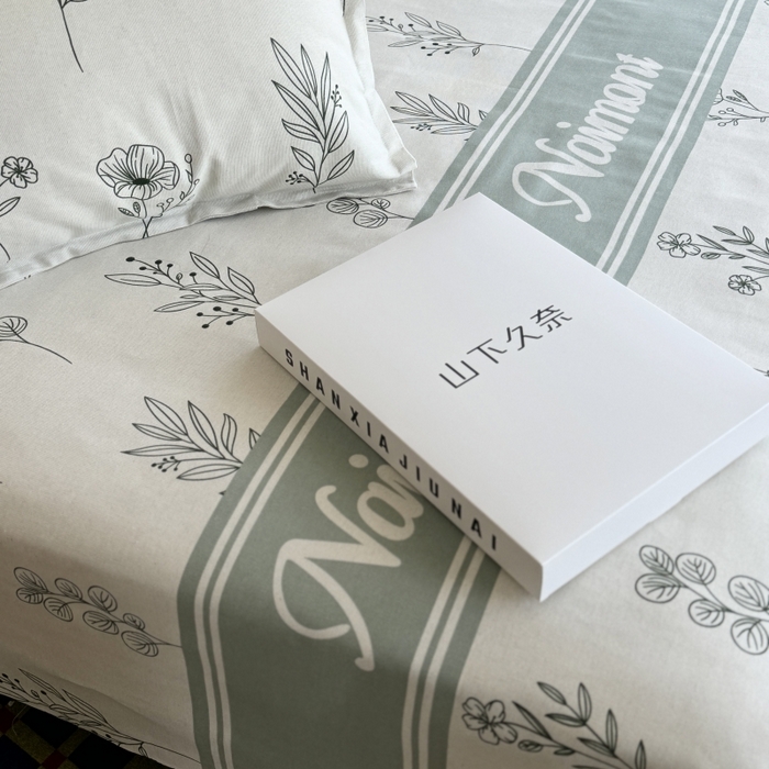 91家纺网 家纺一手货源 找家纺 麦瑞家纺 2025新款老粗布系列单品套件 花意