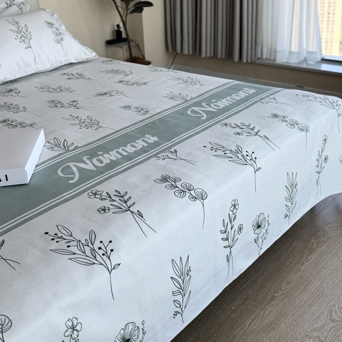 91家纺网 家纺一手货源 找家纺 麦瑞家纺 2025新款老粗布系列单品套件 花意