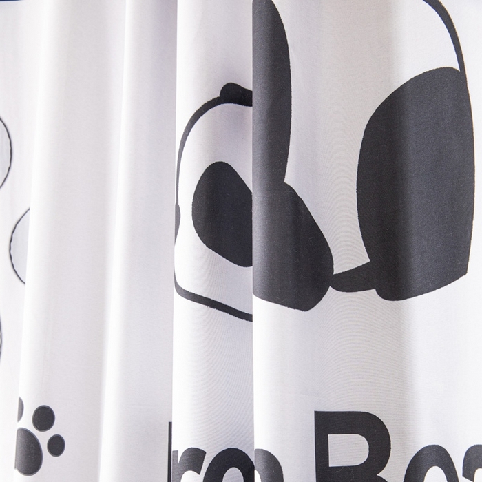 91家纺网 家纺一手货源 找家纺 宅部落 2025新款学生床帘宿舍上下铺床帘式印花强遮光学生蚊帐-印花系 睡梦熊猫