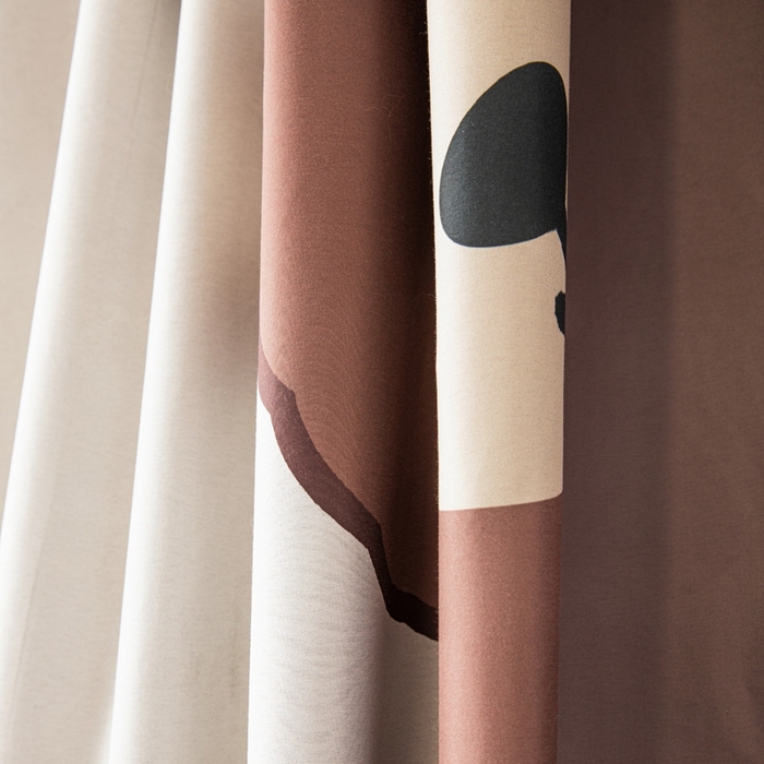 91家纺网 家纺一手货源 找家纺 宅部落 2025新款学生床帘宿舍上下铺床帘式印花强遮光学生蚊帐-印花系 欢乐棕熊