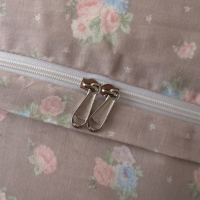 91家纺网 家纺一手货源 找家纺 优品阁  2025新款A类全棉有氧双层纱四件套 秀妍