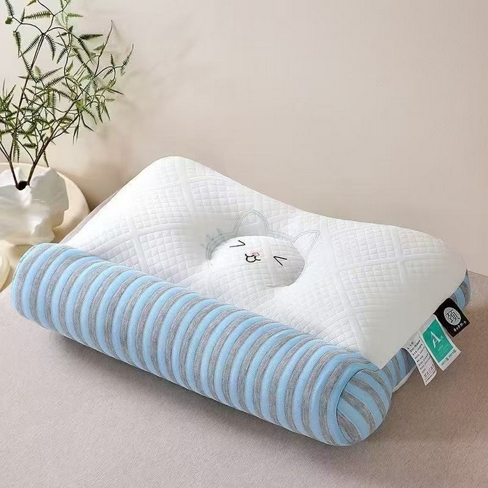 91家纺网 家纺一手货源 找家纺 （总）荣运枕业 2025新款针织牵引枕猫头兔头