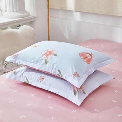 91家纺网 家纺一手货源 找家纺 （总）约素家纺 2025新款全棉印花单枕套