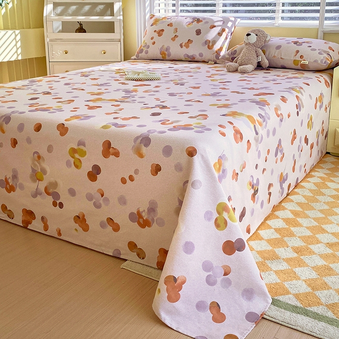 91家纺网 家纺一手货源 找家纺 爱彼家纺 2025新款锦柔老粗布席子凉席床单 露西亚