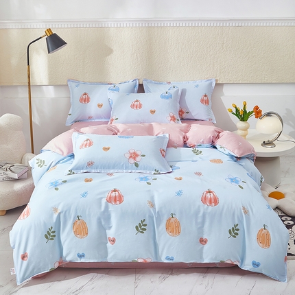 91家纺网 家纺一手货源 找家纺 （总）约素 2025新款12868全棉单被套新花型