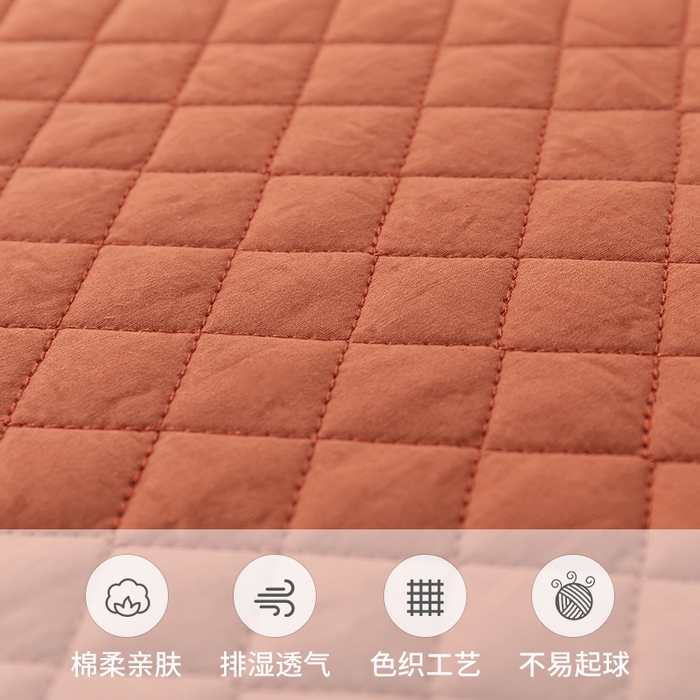 91家纺网 家纺一手货源 找家纺 （总）优乐家纺 2025新款全棉四件套水洗纯棉夹棉绗缝加厚被罩