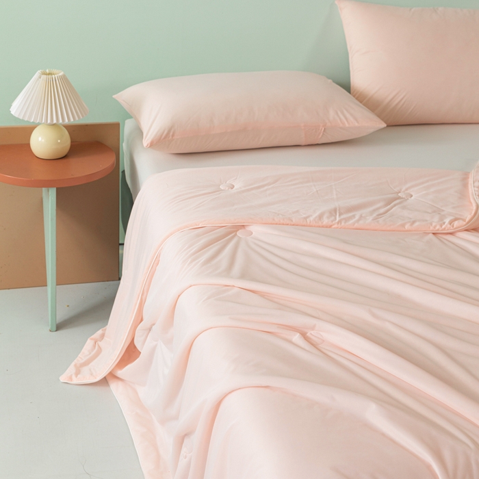 91家纺网 家纺一手货源 找家纺 （总）瑜珠家纺 2025新款瑜珠云母凉感丝夏被